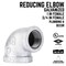 B & K Rdc Elbow 90D Glv 1X3/4 311RE-134 - alternate 5