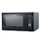 Commercial Chef 1.6 Cu.Ft.Countertop Microwave Oven, 1000 Watts, Small Compact Size, 10 Power Levels, Black CHM16100B6C - alternate 1