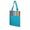 Picnic Time Family Of Brands Vista Outdoor Picnic Blanket & Tote, Fun Stripe Pattern with Aqua Blue Exterior 821-00-125-000-0 - alternate 7