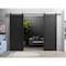 Sartodoors Sturdy Double Barn Door 64 x 80in, Quadro 4111 Matte Black, 13FT Rail Hangers Heavy Set QUADRO4111DB-BLK-64 - alternate 1