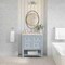 James Martin Vanities Breckenridge 30" Single Vanity, Serenity Blue, w/ 3 CM Siberian Silestone Top 330-V30-SRB-3SFR - alternate 7