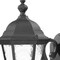 Homeroots One Light Matte Black Carousel Lantern Wall Light 398609 - alternate 5