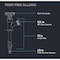 Everflow PEX Ax3/4" MHT, 12" Long Anti-Siphon Sillcock Frost Free Outdoor Faucet 1/2" 6212F-NL - alternate 3