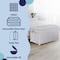 Happimess Jacob 31.5in Hand-Woven Wicker Storage Trunk, Distressed White HPM9003E - alternate 8