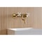 Kingston Brass Double-Handle Wall Mount Bathroom Faucet, Brushed Brass KS2117PX - alternate 5