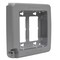 Intermatic Low-Profile Extra-Duty Plastic In-Use Weatherproof Cover, Double-Gang, Vrt, Gray WP7200G - alternate 1