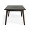Homeroots 83" Dark Brown Solid Wood Dining Table 486022 - alternate 3