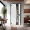 Vdomdoors Aluminum Door Cynex 6116 Black Entry Steel Metal Modern Painted W36xH80 Right Inswing CYNEX6116EXD-OAK-W36xH80-RH-I - alternate 6