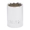Vulcan Drive Socket, 21 mm Socket, 1/2 in Drive, 12-Point, Chrome Vanadium Steel, Chrome, MT6531057 MT6531057 - alternate 3