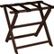 Homeroots Earth Friendly Brown Folding Luggage Rack With Brown Straps 383083 - alternate 6