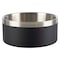 Petmaker Set of 2 Stainless Steel Dog Bowls 64oz Double Wall Insulated Non Slip Metal for Medium-Large Pets PET6427 - alternate 1