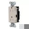 Hubbell Wiring Device-Kellems Straight Blade Receptacle, 5-15R, 15 A, 125V AC, 2 Pole, 3 Wire, Surface Mount, Grounded HBL2152STLATR - alternate 3