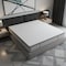 Homeroots 3in White Gel Memory Foam Extra-long Twin Mattress Topper 711914 - alternate 4