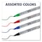 Quartet Premium Glass Board Dry Erase Marker, Fine Bullet Tip, Assorted Colors, 4PK 79555 - alternate 6