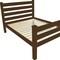 Homeroots Coffee Solid Wood Queen Bed Frame 548162 - alternate 5