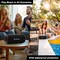 Bobtot Portable Bluetooth Speaker w/Wireless Mic, 40W Outdoor Speaker IPX5 Waterproof w/Handle, Stereo 803983 - alternate 7