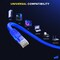 Maximm Cat6 Ethernet Cable 15ft 10Gbps 550MHz UTP, 50PK, Blue, 50PK CAT6CCA-15BL-50PK - alternate 8