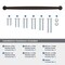 Amerock Renown 18 inch 457mm Center-to-Center Oil Rubbed Bronze Appliance Pull BP54056ORB - alternate 3