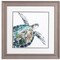 Homeroots Set Of Two Neutral Sea Turtle Brown Framed Print Wall Art, 2PK 521546 - alternate 2