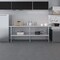Amgood 30 in. x 84 in. Stainless Steel Table, Metal Utility Kitchen Prep Work Table, NSF AMG WT-3084-Z - alternate 5
