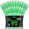 Maximm Cat6 Ethernet Cable 5ft 10Gbps 550MHz UTP, 20PK, Green, 20PK CAT6CCA-5GN-20PK - alternate 1