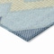 Homeroots 8' Denim Blue Gray And Brown Round Geometric Washable Indoor Outdoor Area Rug 631905 - alternate 6