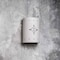 Luxury Lighting Asavva 10.5 in Tall Starburst Ceramic Outdoor Wall Light, Paintable White Bisque Finish, 2PK (2) 410-36-W-ud-7-17 - alternate 2