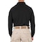 First Tactical PERFORMANCE POLO LONG SLEEVE, 100% Polyester, Button, 1 Pocket(s), Black, S 111503 - alternate 4