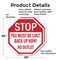 Signmission Stop You Must Be Lost. Back Up Now!, 10 inch X 10 inch, Aluminum Metal Signs, 2PK OC-A-2PACK-10-84 - alternate 5