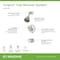 Symmons Origins Single Handle Single Spray Tub and Shower Faucet Trim Kit (Valve Included) S9602XPRP - alternate 3