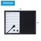 Mastervision Magnetic Combo Week Planner, Dry-Erase & Blk Felt Board, 18" X 24" Blk MX04445161 - alternate 6