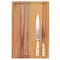 Martha Stewart Goswell 3 Piece Carving Board and Cutlery Set in Cream 130032.03 - alternate 1