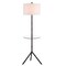 Jonathan Y Hall 62 in. Metal LED End Table Floor Lamp, Bronze JYL2012A - alternate 1