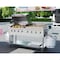 Koolmore 60 in. 8-Burner Commercial Outdoor Propane Gas Grill with 30 in. Roll Dome Cover and 30 in. Griddle CGKIT6-D30G30 - alternate 9