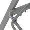 Leisuremod Marlin Patio Chaise Lounge Chair with Armrests in Grey Aluminum Frame, White, 2PK MLAGR-77W2 - alternate 9