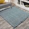 Jonathan Y Pata Hand Woven Chunky Jute with Fringe Light Blue/Gray 6 ft Square Area Rug NRF103B-6SQ - alternate 1