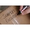 U-Mark Permanent Marker, Bullet Tip, Red, PK12 10561 - alternate 3