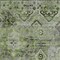 Homeroots 9' X 12' Artichoke Green And Gray Floral Medallion Washable Indoor Outdoor Area Rug 616614 - alternate 6