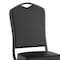 Flash Furniture HERCULES Series Crown Back Stacking Banquet Chair in Black Vinyl - Black Frame FD-C01-B-BK-VY-GG - alternate 8