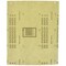 Norton Co 0 Sanding Sheet, 9 in L, 11 in W, 220A Grit, Very Fine, Aluminum Oxide Abrasive 1226 - alternate 3