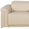 Homeroots 86in Cream and Black Italian Leather Power Reclining Loveseat With Storage 720525 - alternate 7