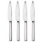 Mepra Stile Steak Knives Set - 4 Pieces - Ice Silver 107544434I - alternate 1