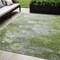 Homeroots 5' X 8' Olive Green And Gray Abstract Washable Indoor Outdoor Area Rug 582171 - alternate 1
