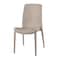 Homeroots Set of Four Taupe Heavy Duty Plastic Outdoor Stacking Dining Chairs, 4PK 565253 - alternate 6
