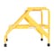 Vestil Aluminum Step Stand, 2 Step, Knock-Down, 2 Steps, 20 Overall Height, Aluminum, Yellow SSA-2-KD-Y - alternate 6