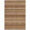 Homeroots 10' X 14' Taupe And Brown Striped Washable Indoor Outdoor Area Rug 610623 - alternate 6
