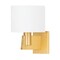 Hudson Valley Lighting Brampton 7.5 in. Wall Sconce Aged Brass 2710-AGB - alternate 4