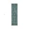 Homeroots 8' Runner Turquoise Oriental Washable Non Skid Indoor Outdoor Runner Rug 563845 - alternate 9