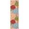 Homeroots 8' Ivory Green Blue Red And Orange Floral Indoor Outdoor Runner Rug 546672 - alternate 7