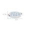 Homeroots Set of Two Blue Round Solid Wood Vanity Tray With Handles 516327 - alternate 4